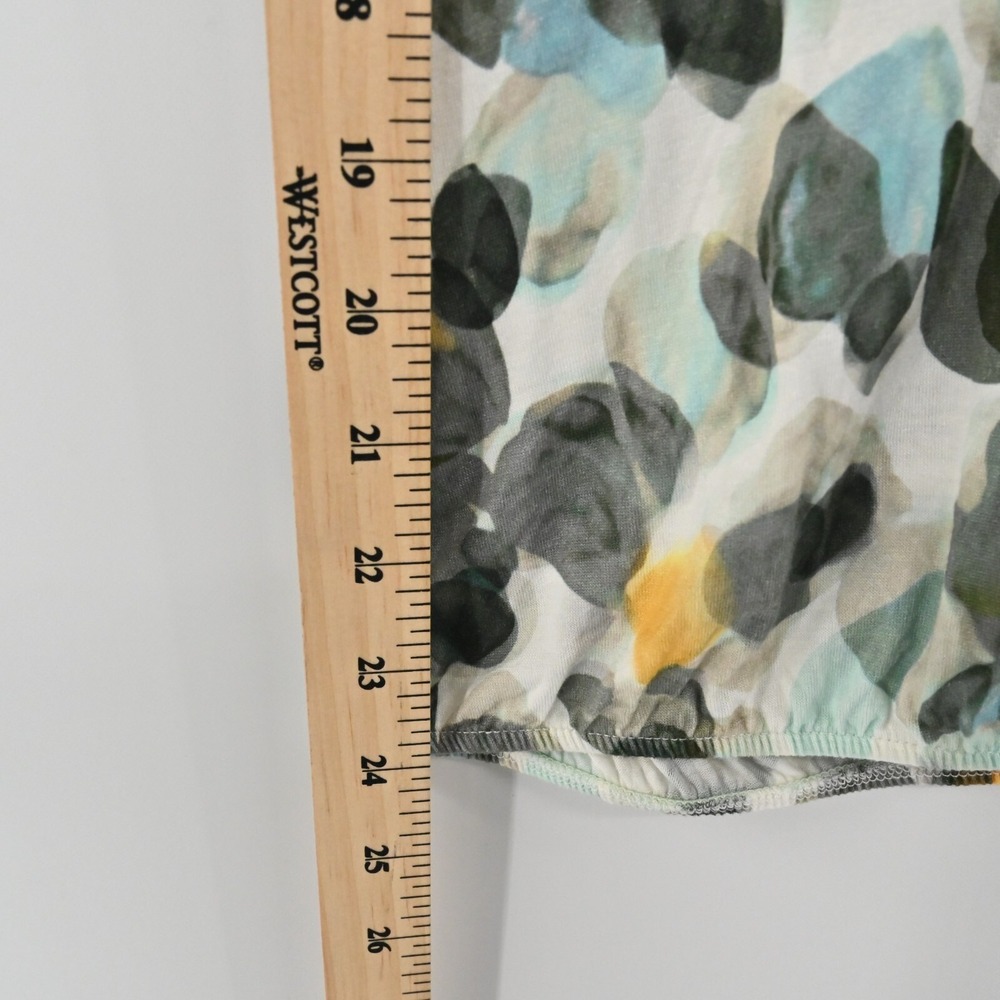 Gerry‎ Weber Green Top Womens Size 6 Abstract Print Lightweight Comfy Matrure - Picture 4 of 11